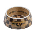 Gamelle Checker Chewy Vuiton - HAUTE DIGGITY DOG