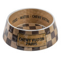 Gamelle Checker Chewy Vuiton - HAUTE DIGGITY DOG