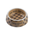 Gamelle Checker Chewy Vuiton - HAUTE DIGGITY DOG