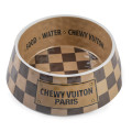 Gamelle Checker Chewy Vuiton - HAUTE DIGGITY DOG