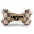 Jouet Checker Chewy Vuiton Petit - HAUTE DIGGITY DOG