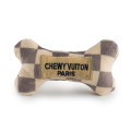 Jouet Checker Chewy Vuiton Petit - HAUTE DIGGITY DOG