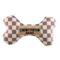 Jouet Checker Chewy Vuiton Petit - HAUTE DIGGITY DOG