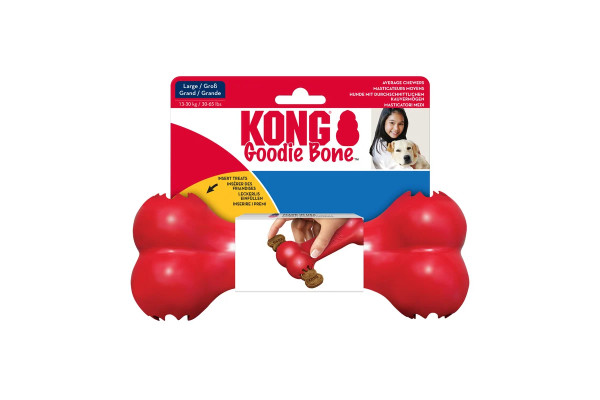 Jouet de Mastication & Distributeur de Friandises "Goodie Bone" – KONG