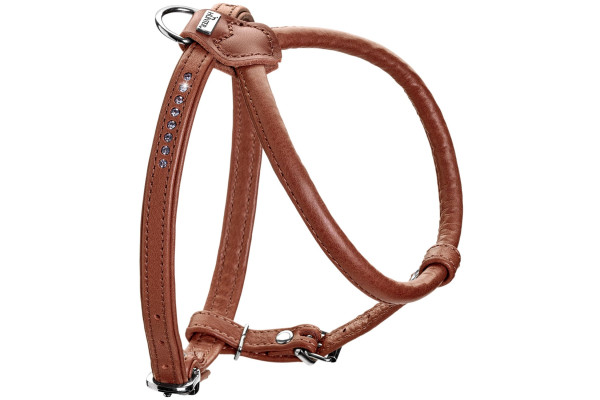 Harnais Cuir Round & Soft Canadian Up Pour Chien - HUNTER