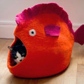 Cocon pour Chats en forme de poisson - COCOON PARIS