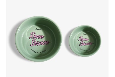 Gamelle Pour Chiens et Chats "Room Service" - FRENCH BANDIT