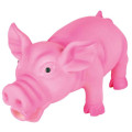 Jouet Cochon latex/fibre de polyester 17 cm rose - TRIXIE