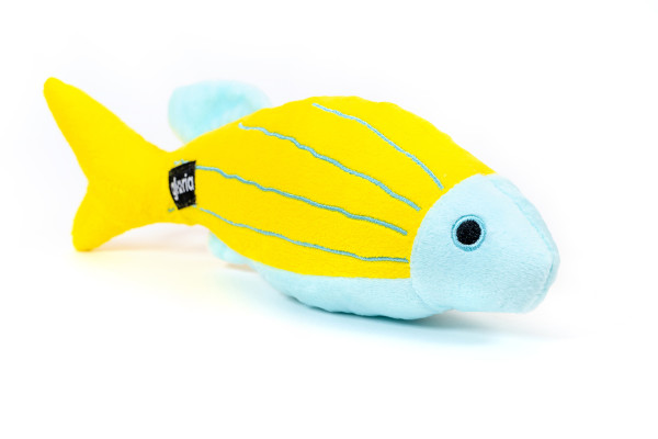 Peluche pour Chiens Linkin Poisson Jaune - GLORIA PETS