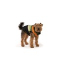 Manteau noir pour chien Chevron - FABDOG