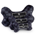 Jouet Checker Chewy Vuiton Petit - HAUTE DIGGITY DOG