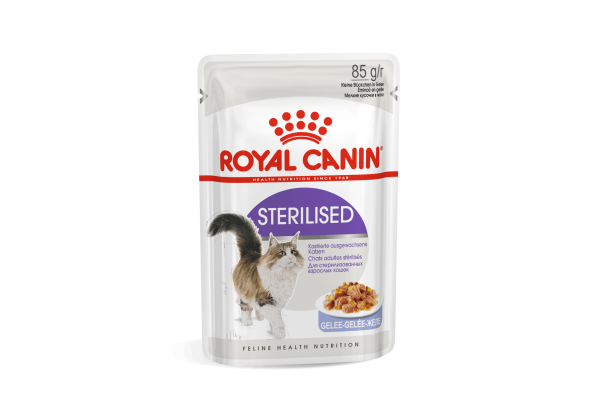 Bouchées en Gelée Pour Chats Sterilised 12X85g - ROYAL CANIN