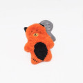 Jouet pour Chien 2 en 1 peluche et TPR "Halloween Bonez Zombie Chat" (18cm) - ZIPPY PAWS