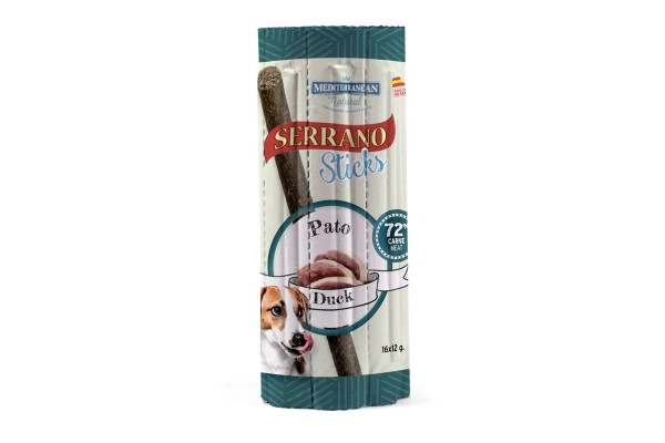 Serrano Sticks Chien 16x12gr - DISTRIDOG