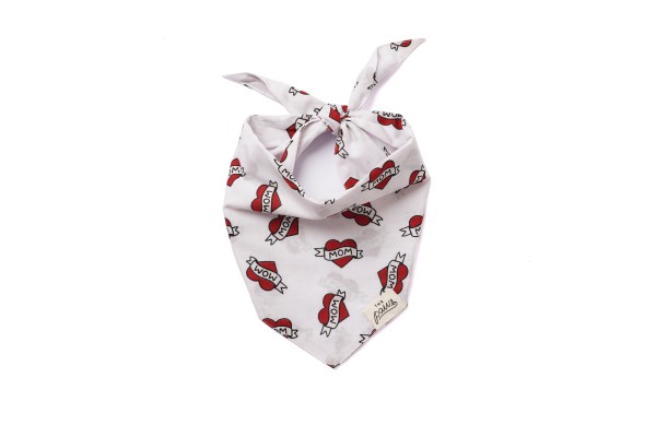 Bandana Love Mom pour Chien - THE PAWS