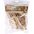 Friandise Naturelle Pour Chien Oreille de Lapin avec Peau (200g) - FLAMINGO
